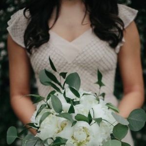 Maxi “needle and thread” dress